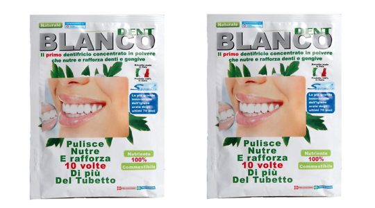 2 kpl Blancodent hammastahnajauhe