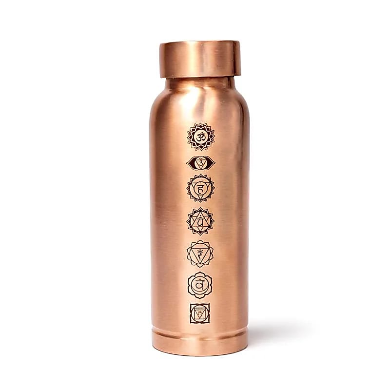Kuparipullo  - 7 chakra  500 ml